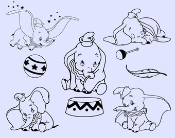 Dumbo Svg Etsy
