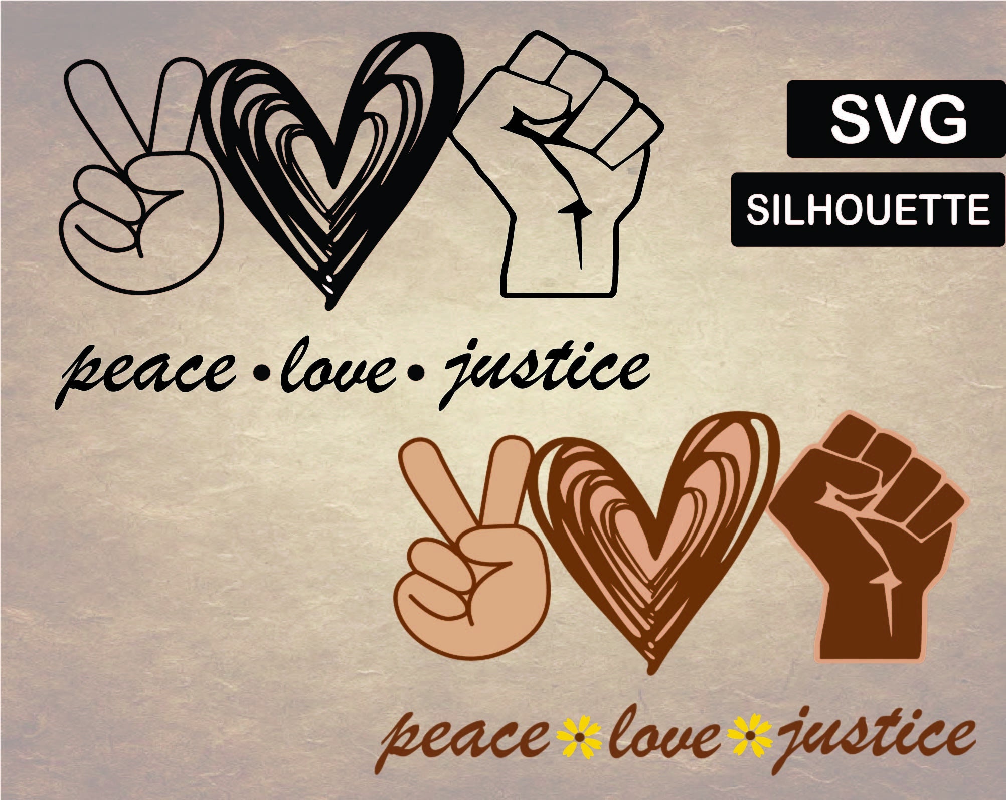 Free Free 250 Peace Love Justice Svg SVG PNG EPS DXF File