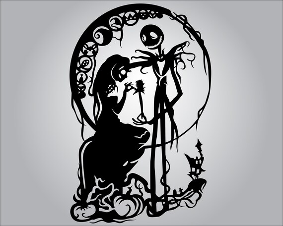 Jack and Sally Svg Jack Sally Boogieman Jack Skellington | Etsy