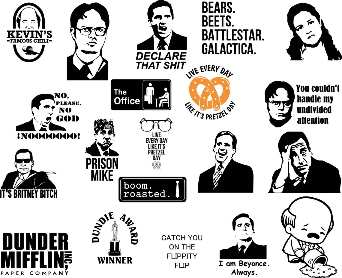 40 The Office Svg The Office TV show Svg High quality Etsy