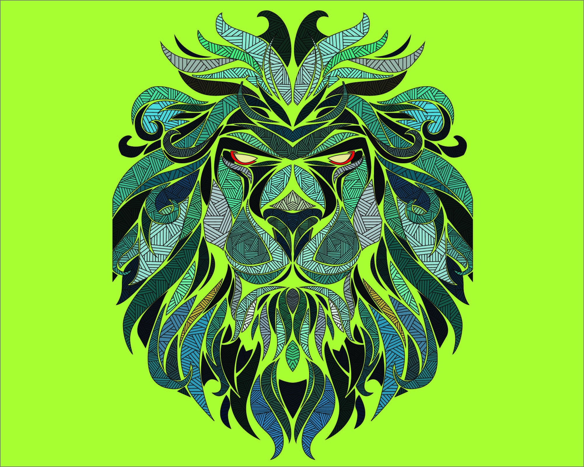 Free 100 Lion King Mandala Svg SVG PNG EPS DXF File