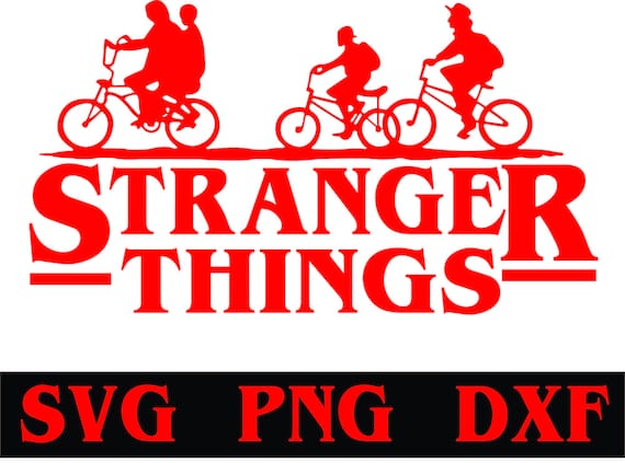 Stranger things svg Stranger things silhouette upside down | Etsy