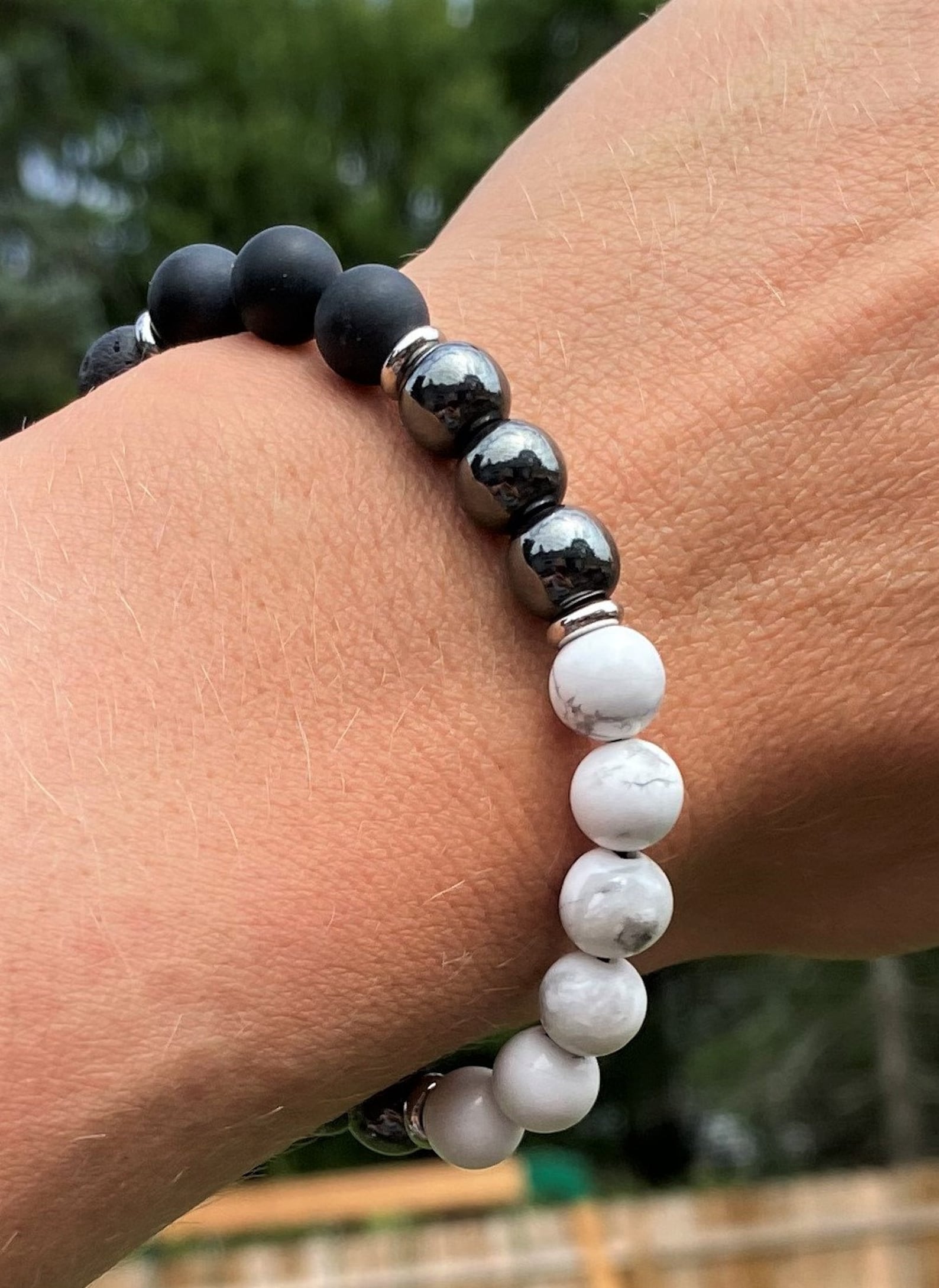 Energy Protection Grounding Bracelet HEALING MALA BRACELET Etsy