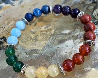 The Power of Three Balancing Chakra Bracelet  HEALING - MALA - BRACELET