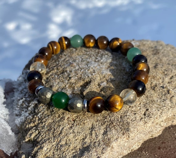 Road Opener Bracelet - Attract Love, Money, And Success - Manifestation  Bracelet - Crystal Bracelet - Citrine - Pyrite - Tiger's Eye | SHEIN USA