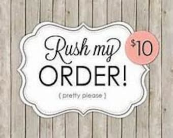 RUSH ORDER CHARGE