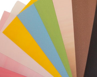 Thick Artist paper assorted colored paper 6x11 Craft Paper