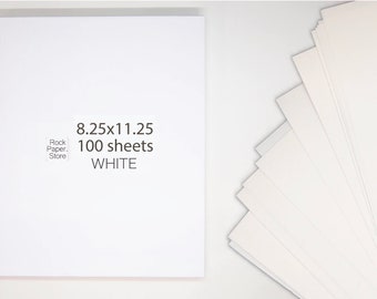 White Paper 8.25x11.25 - 100 sheets