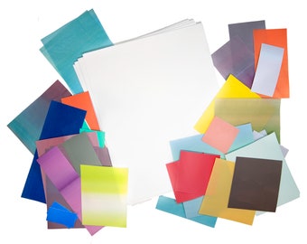 White 8.25"x11.25" sheets + 1/2 pound scrap