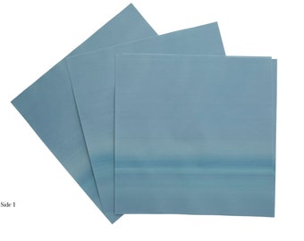 Blue artist paper for paper crafts, paper embossing, paper layering