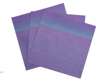 Purple ombre artist paper for paper crafts, paper embossing, paper layering