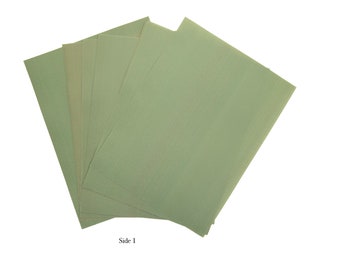 Green artist paper for paper crafts, paper embossing, paper layering