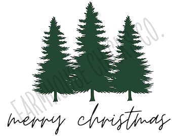 Árvores de Natal png, Feliz Natal png, Inverno png, Download digital, Árvores de Natal sublimação png, Feliz Natal sublimação png