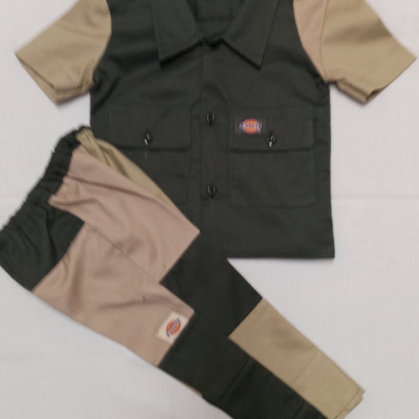 dickie suit shirt and pants