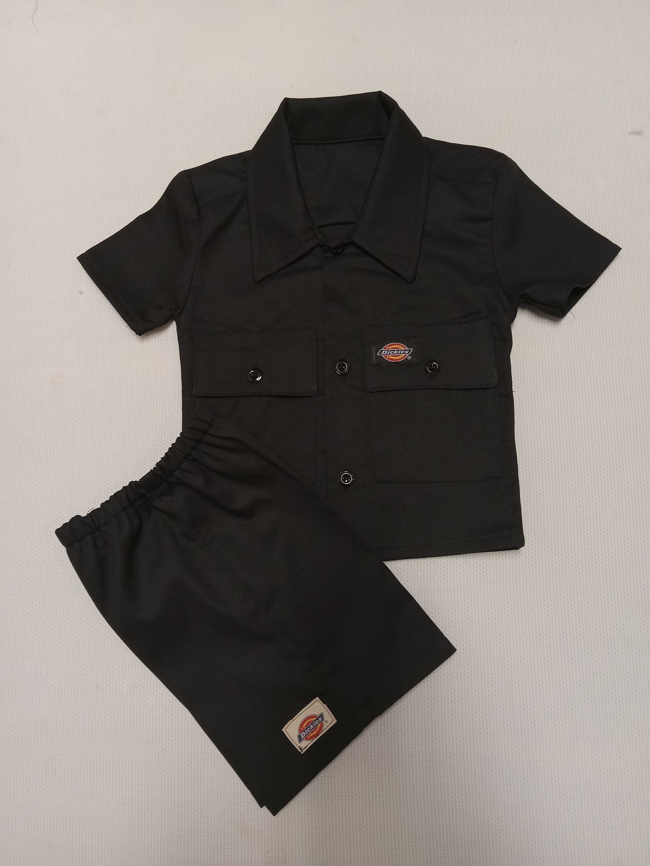 18mo Black Dickies Short Set - Etsy