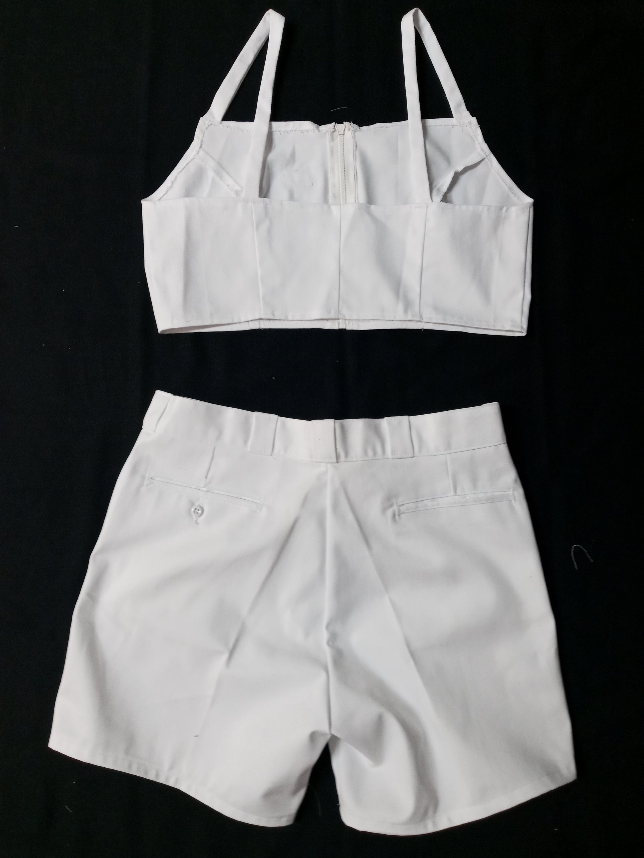 Xlarge White Dickie Short Set - Etsy