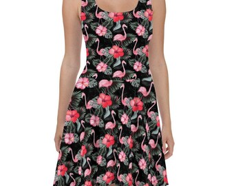 flamingo dress ladies