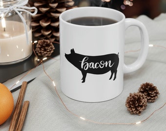 Bacon Farm Farmhouse Mug 11 Oz