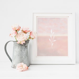 Pink Sky | Giclee Print UNFRAMED | Pink Clouds | Sunset Art | Sky Art