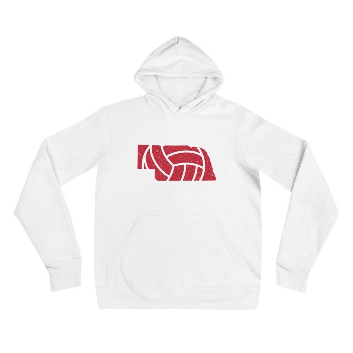 Nebraska Volleyball Hoodie the Volleyball State Husker Etsy