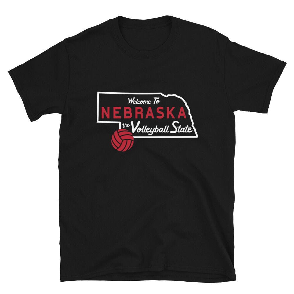 Nebraska Volleyball Shirt Nebraska the Volleyball State Husker Shirt