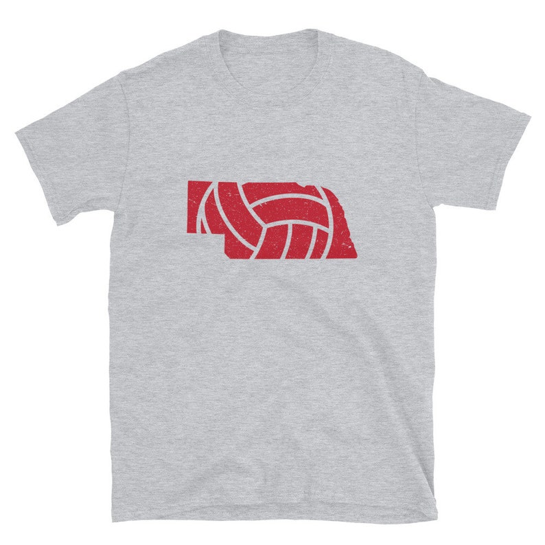 Nebraska Volleyball Shirt Husker Volleyball Cornhusker Etsy