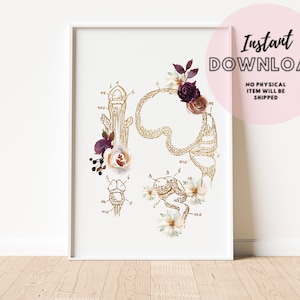 Development of the Brain Printable Print Occupational Therapist Office Décor Psychology Wall Art Social Worker Gift Therapist Psychologist