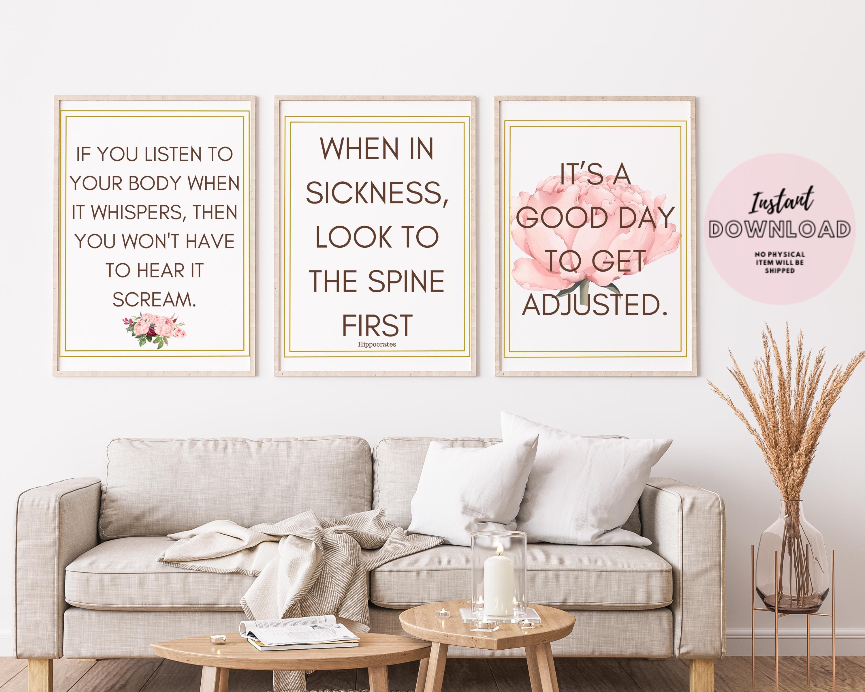 thumbnail image 2 of Life Is Better When You're Aligned, Chiropractic Poster, Chiropractic Art, Spine, Chiropractic Office, Chiropractor, Chiropractic Gift 2 of 14
