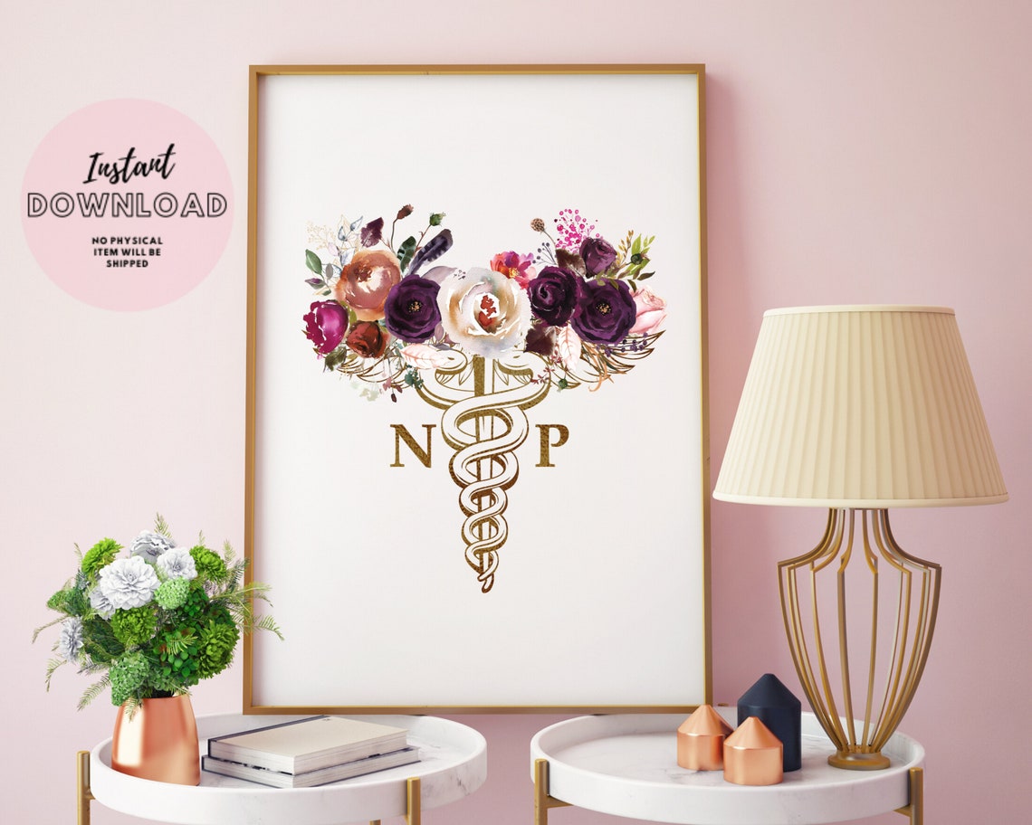 Nurse Practitioner Office Decor Poster Future New Wall Art Etsy