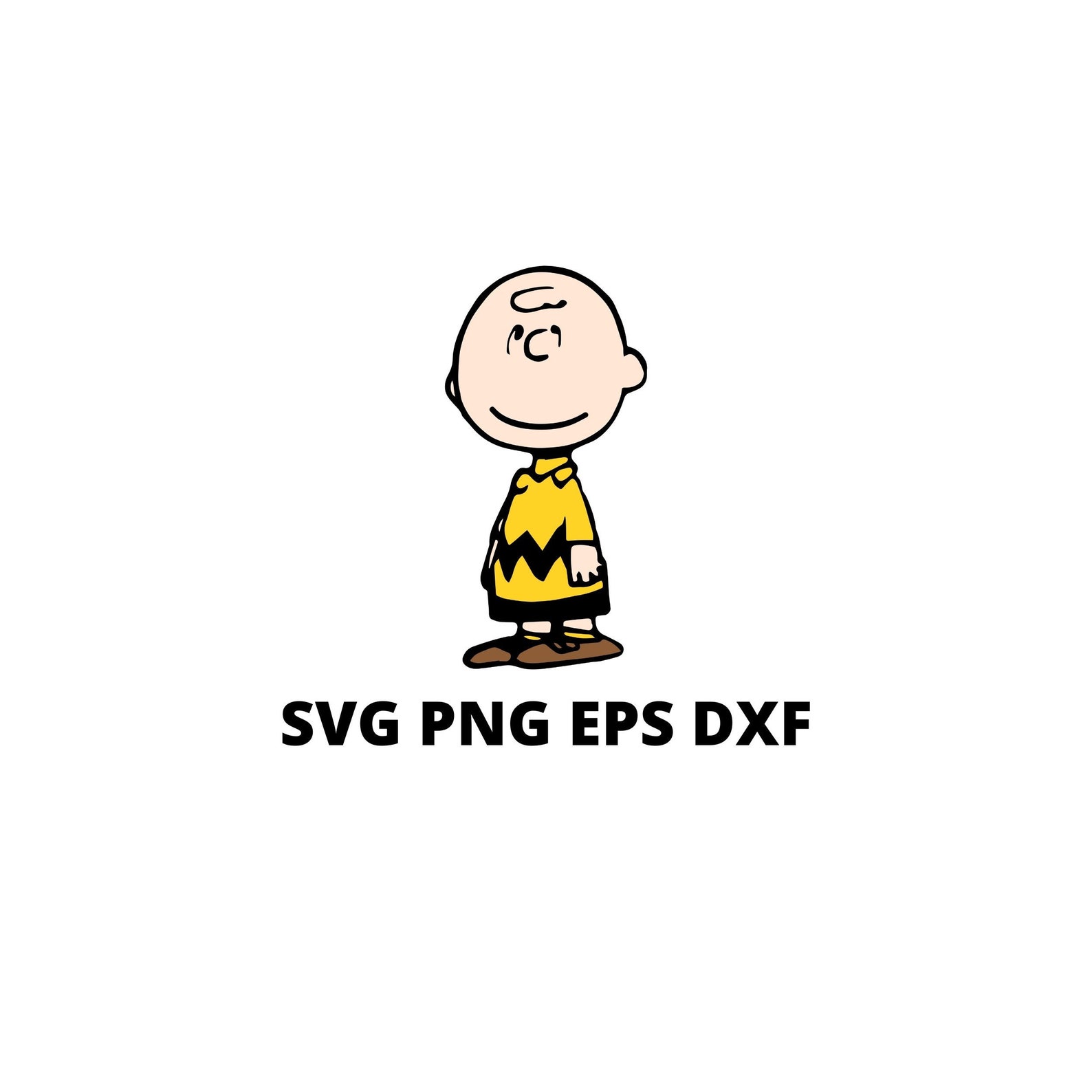 Charlie Brown SVG / Digital Download/ svg dxf png eps / | Etsy