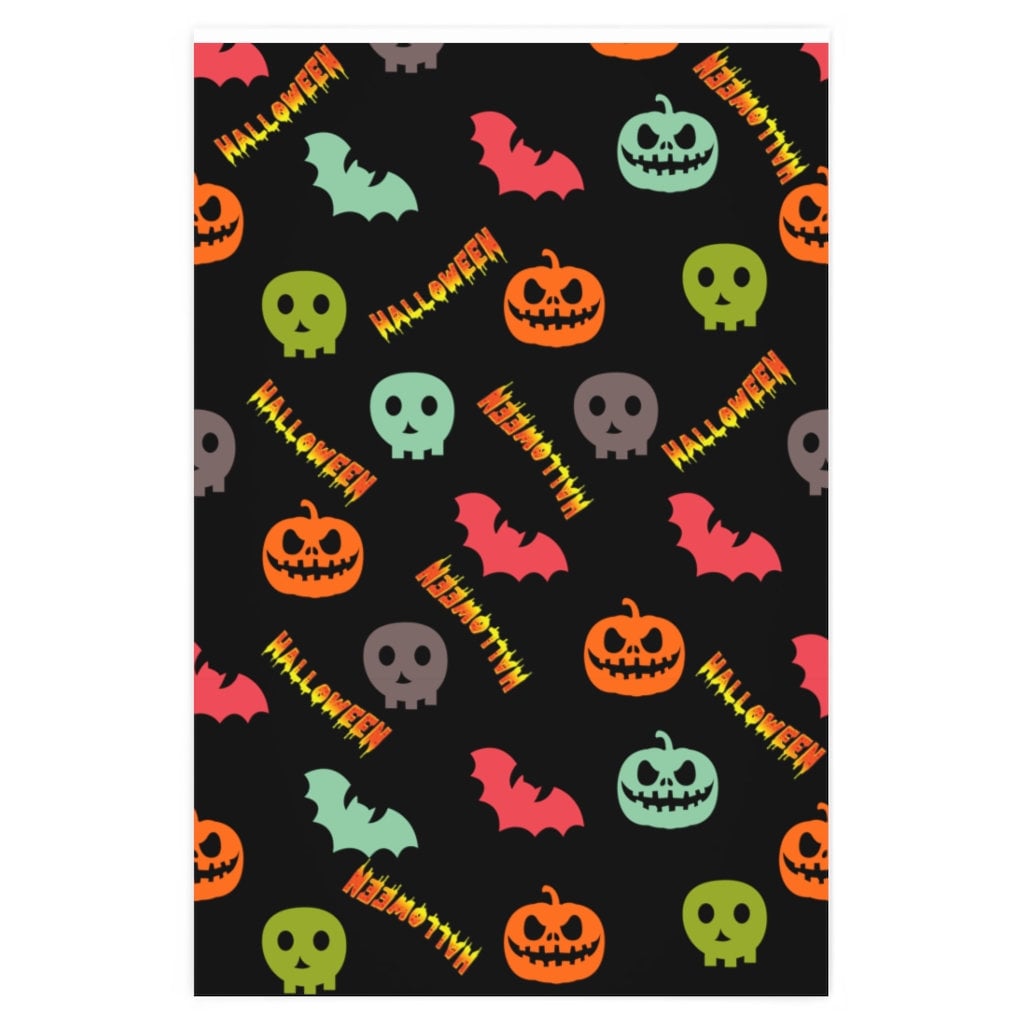 Wrapping Paper Halloween
 Wrapping Paper Halloween Happy Halloween Halloween Wrapping Etsy UK