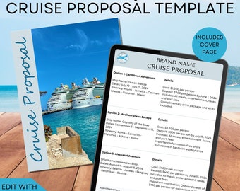 Cruise Proposal Template: Editable Travel Agent Quote (Canva)