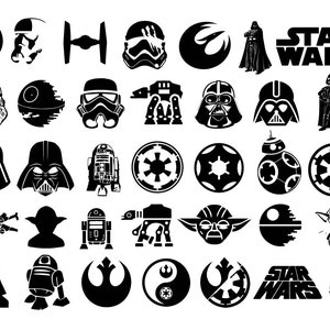 Star Wars Bundle, Krieger, Dark Power, SVG, PNG, DXF