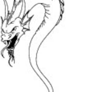 Dragon Bundle, Silhouette, SVG, PNG, DXF - Etsy