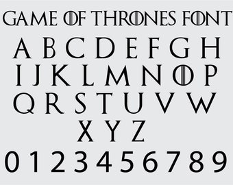 groomsmen invite game of thrones font