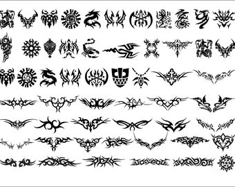 Tribal tattoo - Etsy México Tribal Tattoo - Etsy México