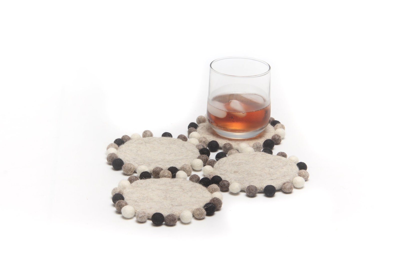 Absorbent Coasters for Drinks Set of 4 Perfect Home Decor | Etsy