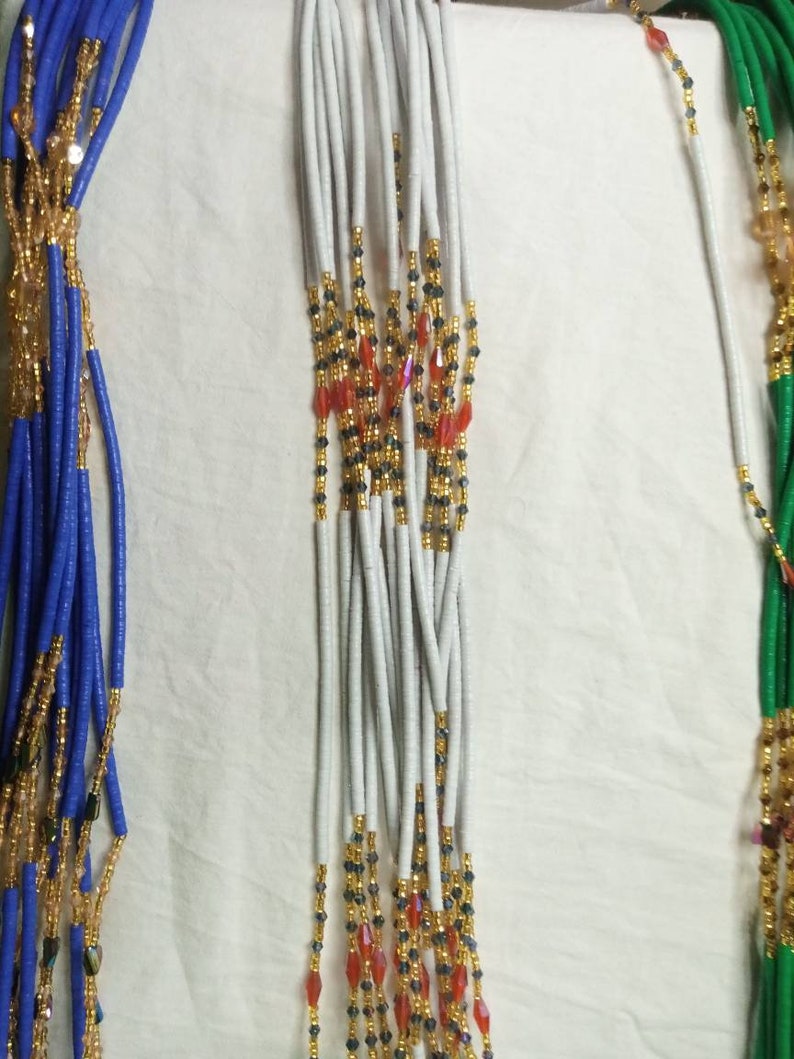 Vinyl Disc Beads Luxurious Wholesale African Waist Beads Etsy