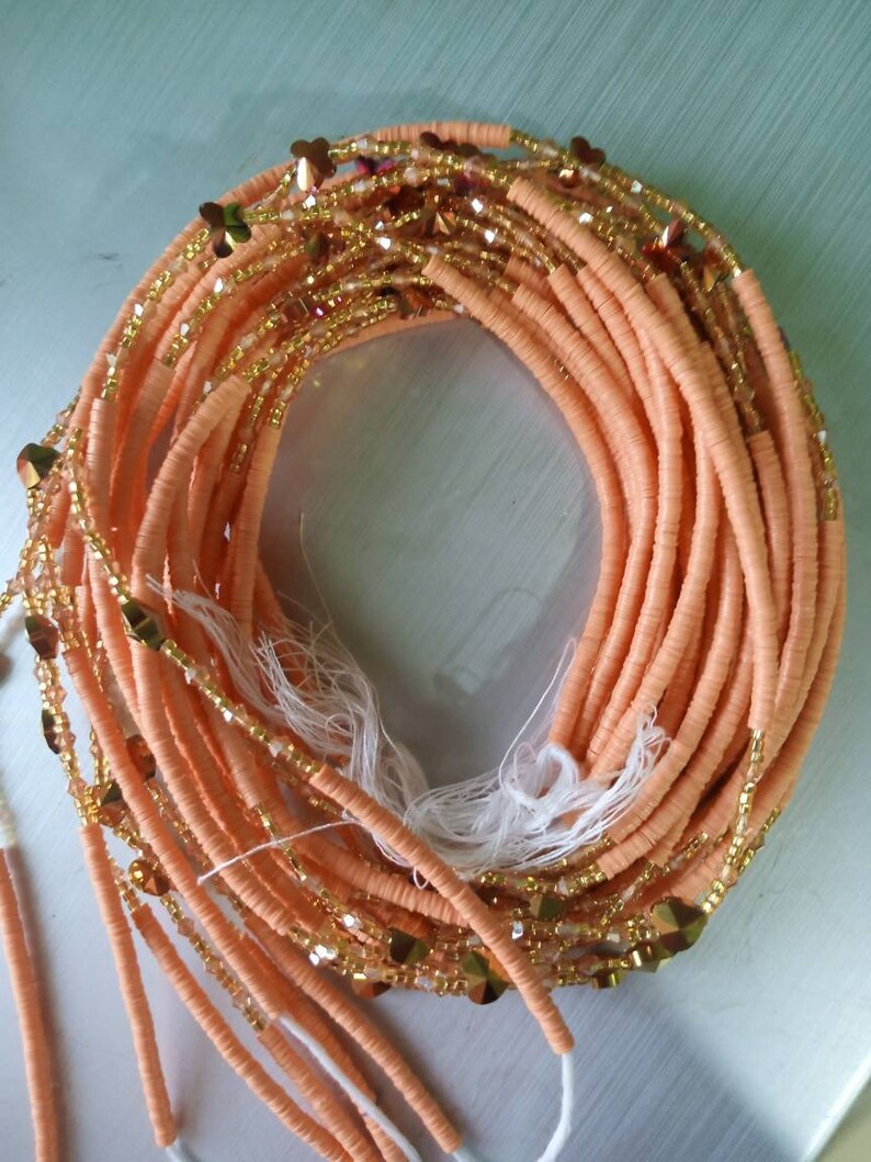 Vinyl Disc Beads Luxurious Wholesale African Waist Beads Etsy