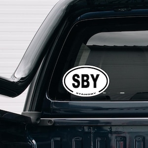 SBY - Standby Sticker for EMS, Firefighters, and Other First Responders