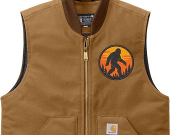 Carhartt Duck Vest Jacket 2XL Black Full Zip Sherpa Lined - Etsy