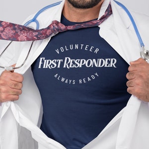 Volunteer First Responder T Shirt