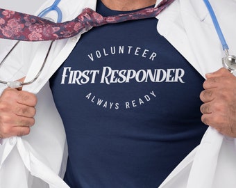 Volunteer First Responder T Shirt
