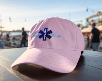 EMS Star of Life Hat, Paramedic EMT Gift