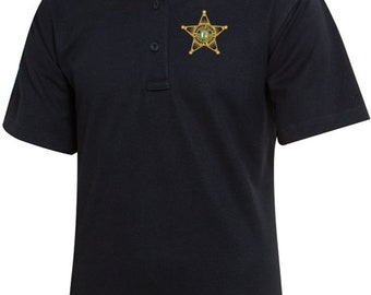 Black Tru Spec Tactical Short Sleeve Polo with Optional Embroidery. LEO, FIRE, EMS, First Responders, Military, Corporate, or Personal.