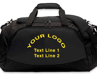 Duffle, Duty, Gym Bag with Optional Embroidery - No Minimums, Seven Colors