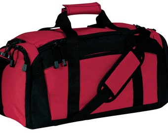 Duffle, Duty, Gym Bag with Optional Embroidery - No Minimums, Seven Colors