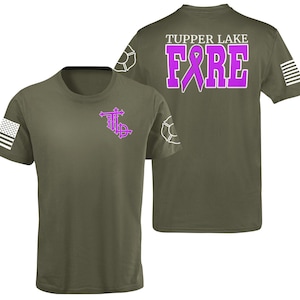 Customized Fire Department Epilepsy Awareness Unisex T Shirts