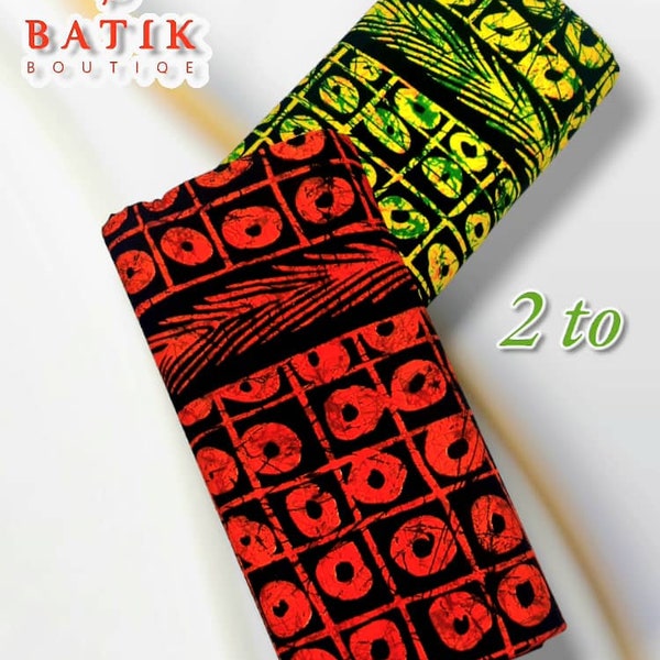 2024 Ankara stoffen van topkwaliteit Batik Print Mix Match, 6 yards, 3-5 dagen gratis verzending