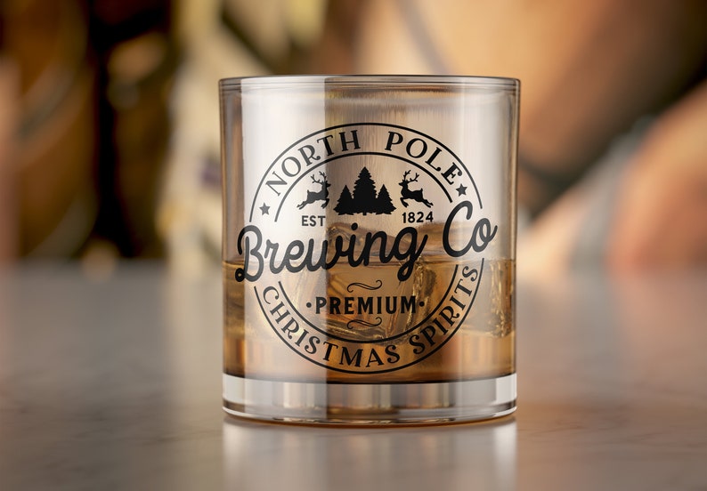 North Pole Brewing Co SVG, SVG Files for Cricut & Silhouette, Christmas